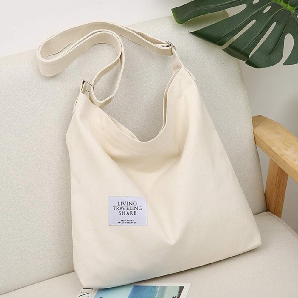 ~Women's Retro Large Size Canvas Shoulder Bag Casual Tote~